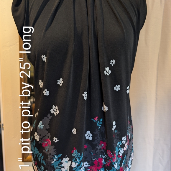 Elle blouse-short sleeved women's blouse with floral print - Picture 3 of 11